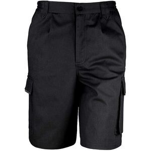 Result Unisex Work-Guard Action Shorts / Workwear / Black